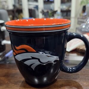 NFL Navy and Orange Coffee Mug